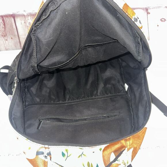 Colorful Sloth Backpack School Bag Bookbag - Picture 4 of 7